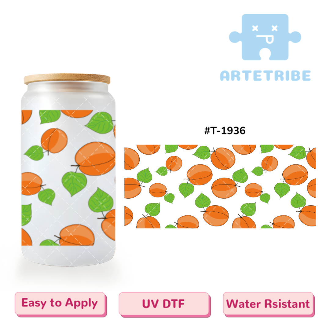 16oz uvdtf apricot orange pink--#T-1936