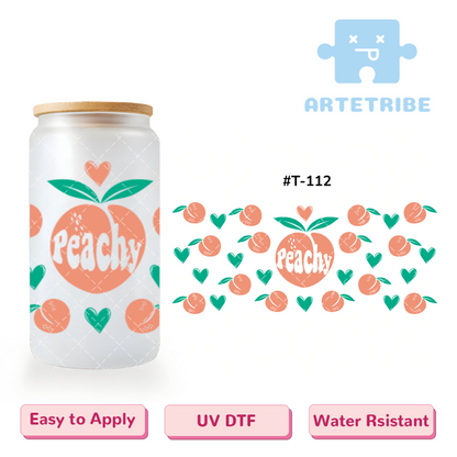 16oz uvdtf pink peachy--#T-112